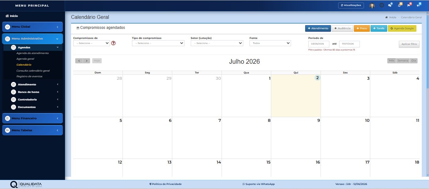 Sistema Administrativo — Global Office